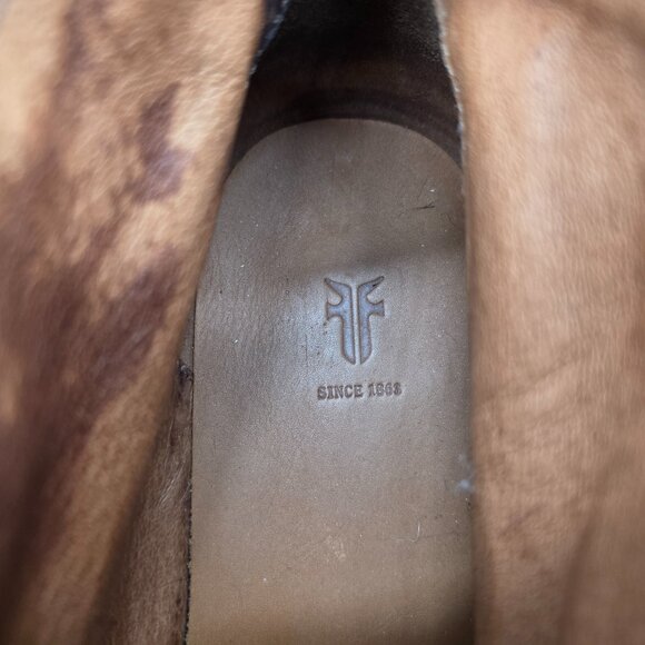 Frye Arden Brown Leather Lace-Up Chukka Ankle Lace up Boots US Men's 12 - Picture 9 of 10